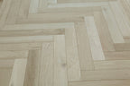 Oak Unfinished Herringbone Wood Flooring 500x90x20/6mm SHO2003