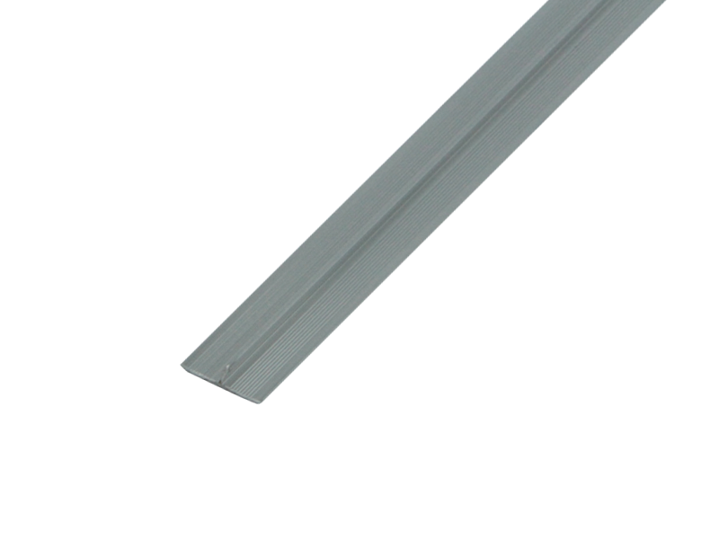 Silver Aluminium Door threshold 2.7m x 20mm x 7mm SAC011