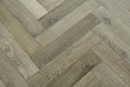 Medium Grey Bespoke Parquet Herringbone Flooring SHO1814