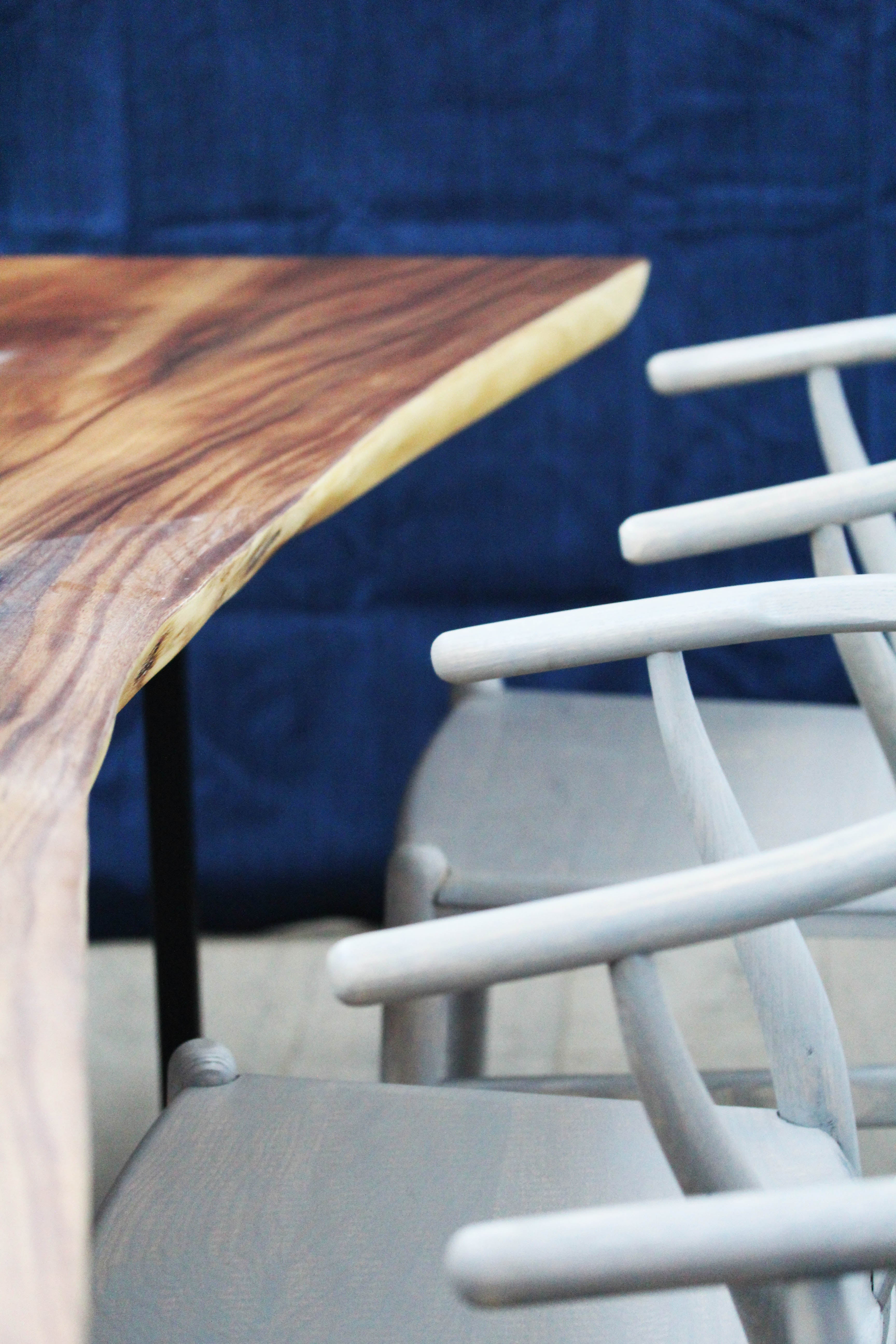 Solid South American Walnut Grand Slab Table 2900mm Length