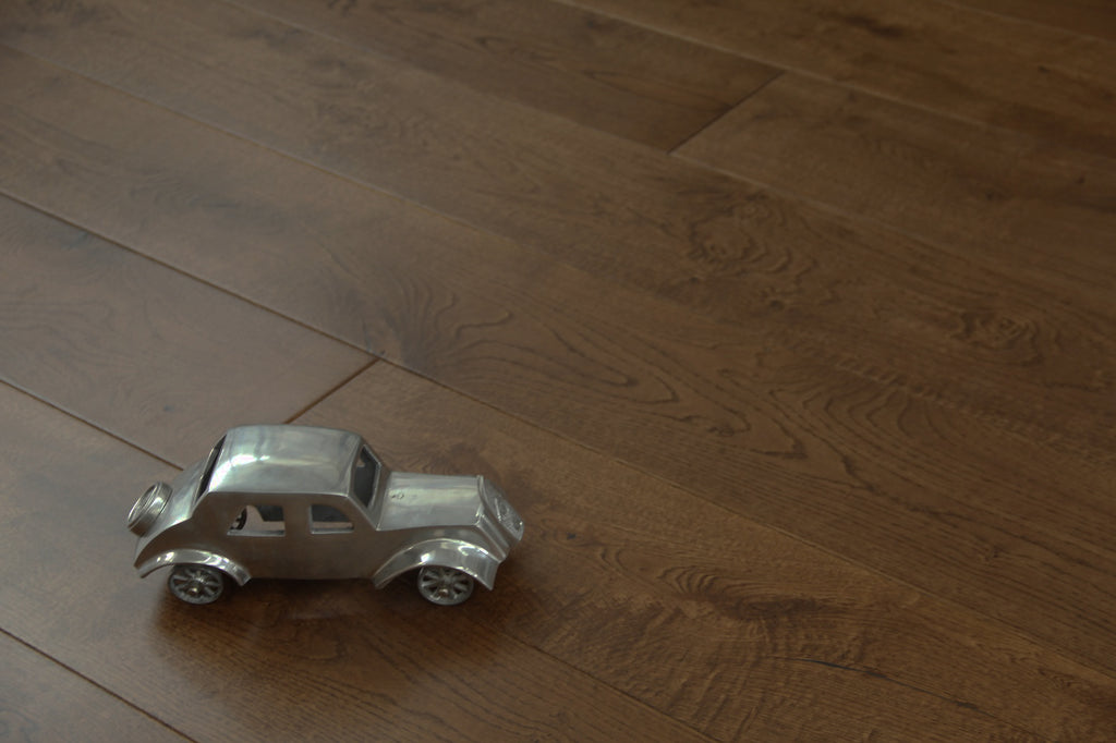 Dark Coffee Oak Engineered Wood Flooring 1900x190x20/6mm SEO2017D