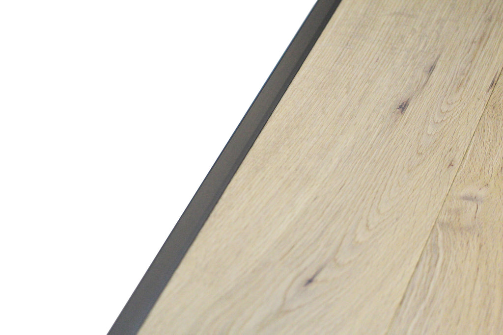 Grey Aluminium Ending Profile 2.7m x 20mm x 8mm SAC008