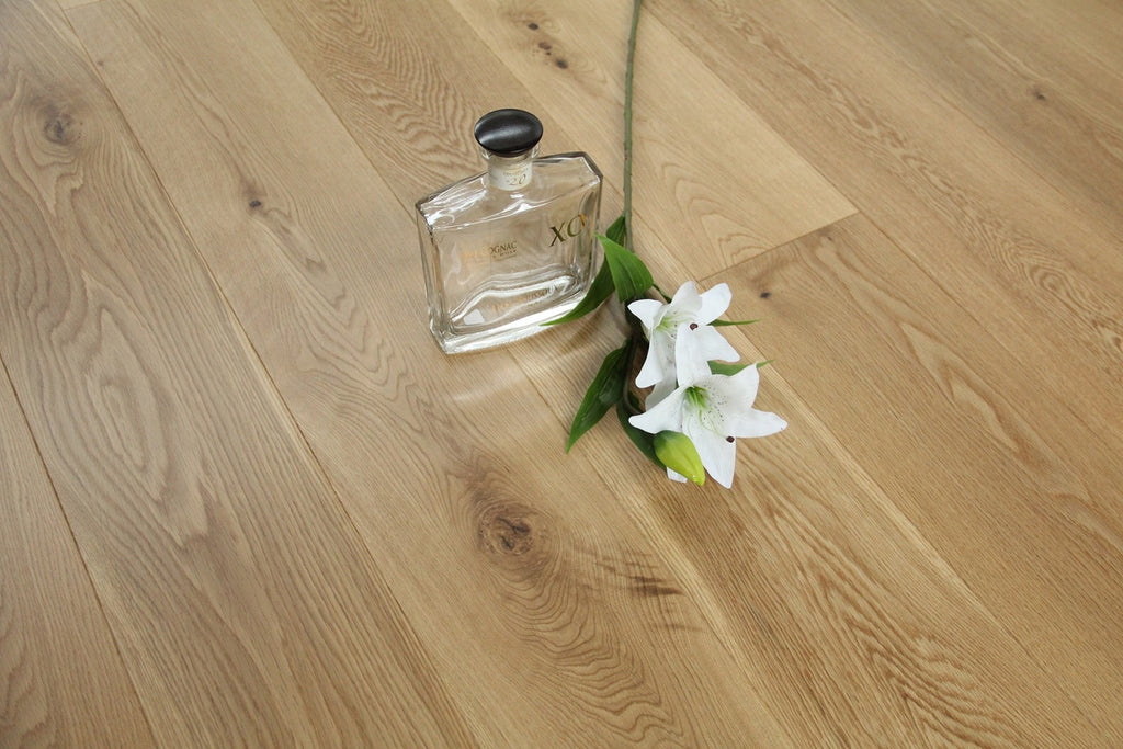 Natural Lacquered European Engineered Oak Flooring Click System SEO1510C