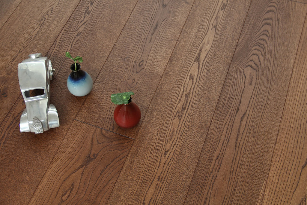 Walnut Stained European Oak Engineered Flooring SEO1513C
