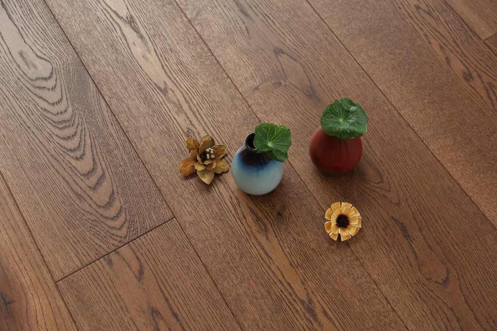 Walnut Stained European Oak Engineered Flooring SEO1513C