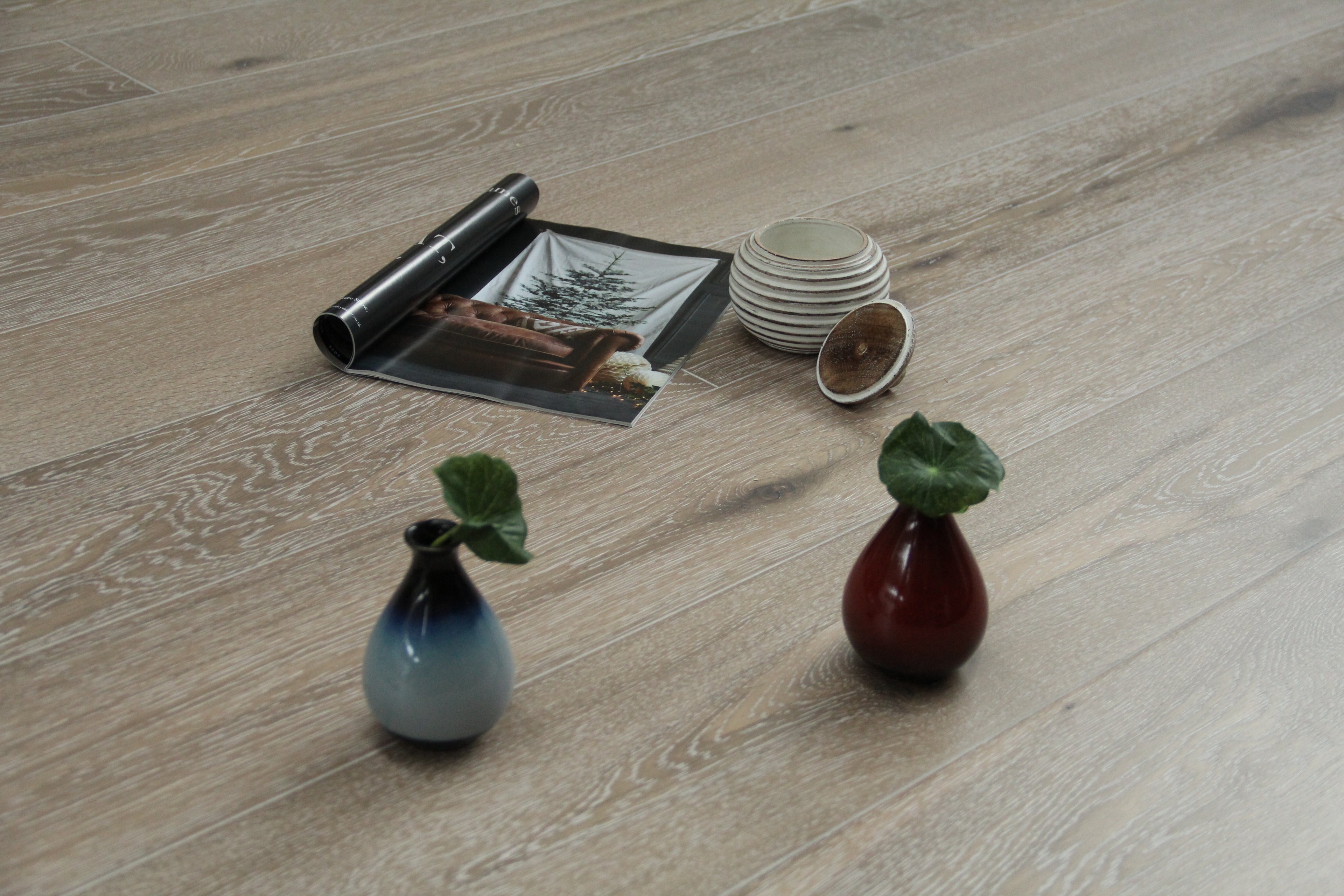 Smoked Grey European Oak Engineered Wood Flooring SEO1514C