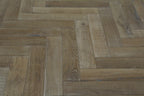 Volcano Ash Lightly Brushed Bespoke Herringbone Flooring SHO1818