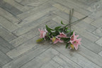 Dark Grey Brushed Bespoke Oak Herringbone Flooring SHO1819