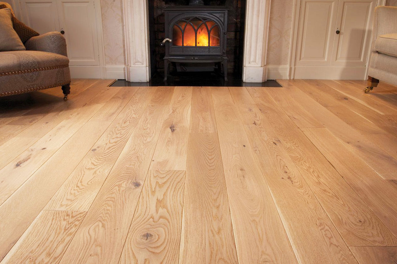 Brushed & UV Oiled European Oak Engineered Wood Flooring SEO2008