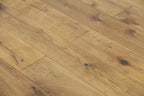 Smoked Hand Scraped Natural European Oak Engineered Wood Flooring SEO2802