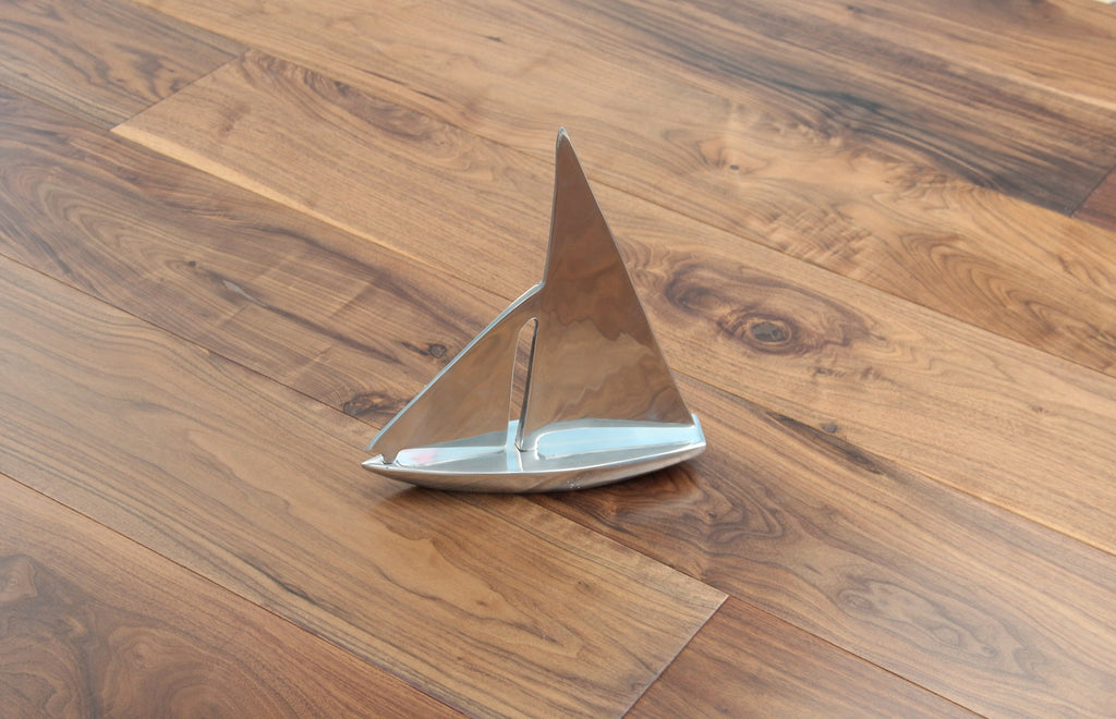 Luxury American Black Walnut Lacquered Engineered Hardwood Flooring SEW2053