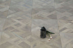 Smoked Grey Oak Parquet Versailles Wood Flooring SPD2016
