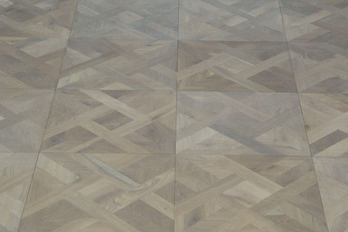 Smoked Grey Oak Parquet Versailles Wood Flooring SPD2016