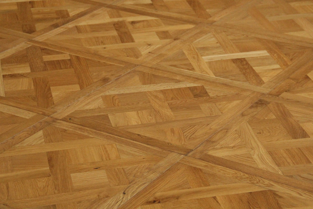 Smoked Natural Oak Parquet Bordered Versailles Panels SPE2008