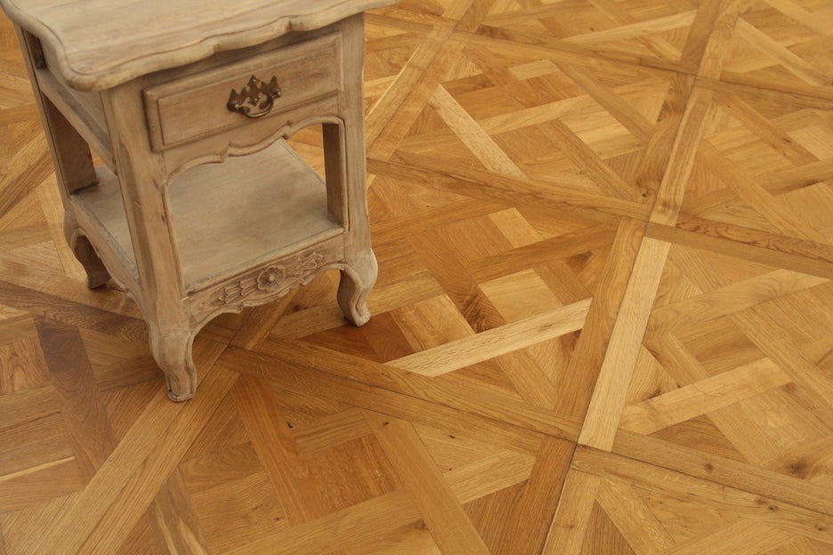 Smoked Natural Oak Parquet Bordered Versailles Panels SPE2008