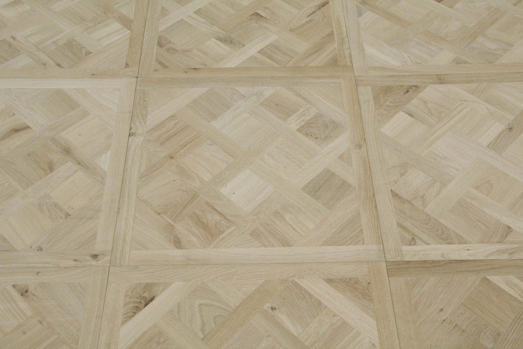 Discontinued Clearance! Oak Unfinished Versailles Panels Engineered Flooring 580x580x20/6mm SPA2021
