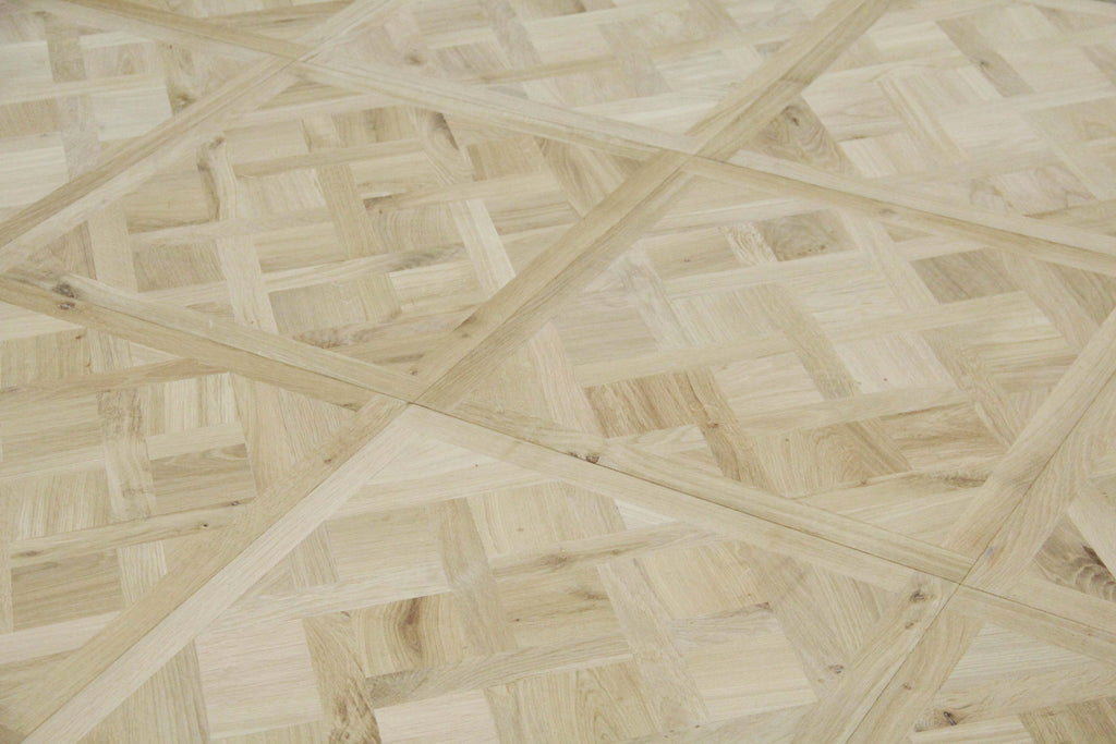 Discontinued Clearance! Oak Unfinished Versailles Panels Engineered Flooring 580x580x20/6mm SPA2021