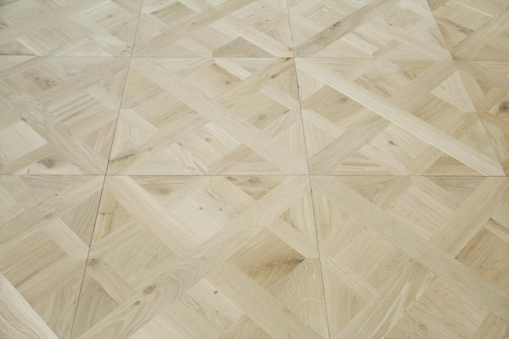 Discontinued Clearance! Oak Unfinished Versailles Panels Engineered Flooring 580x580x20/6mm SPB2001