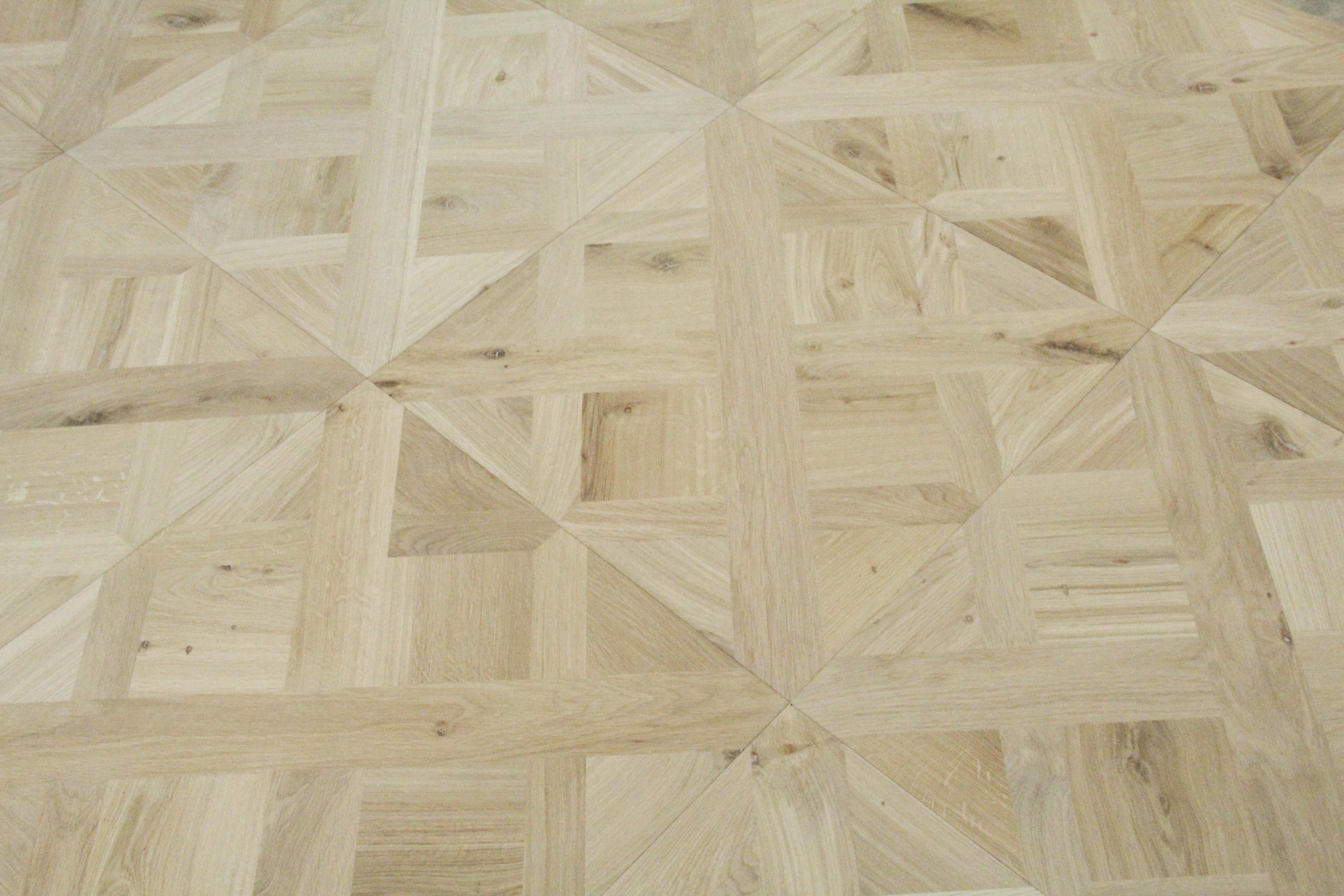 Discontinued Clearance! Oak Unfinished Versailles Panels Engineered Flooring 580x580x20/6mm SPB2001