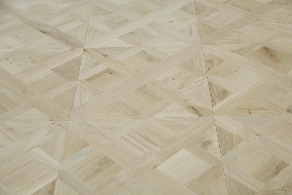 Discontinued Clearance! Oak Unfinished Versailles Panels Engineered Flooring 580x580x20/6mm SPB2001