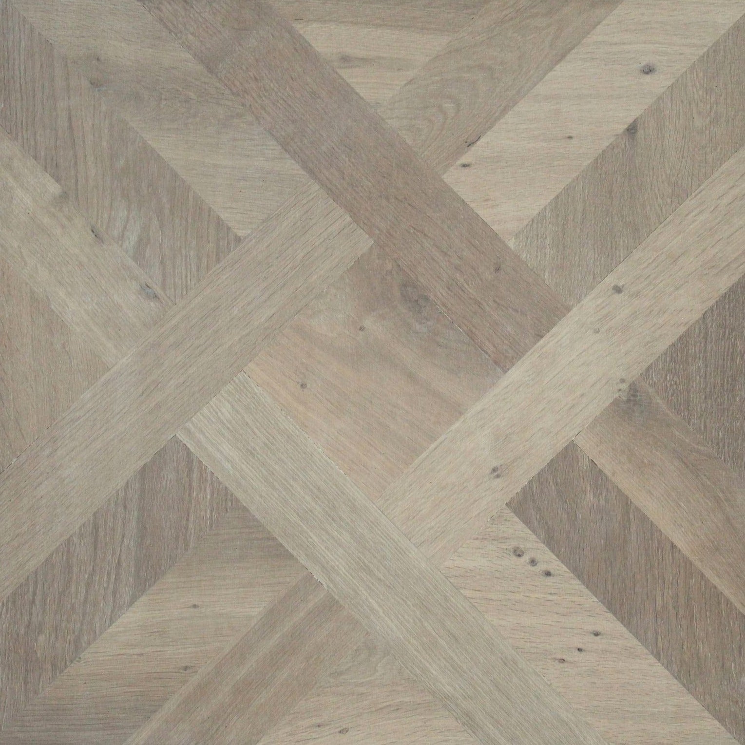 Smoked Grey Oak Parquet Versailles Wood Flooring SPD2016