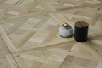 Oak Brushed Unfinished Versailles Panel Engineered Wood Flooring 580x580x20/6mm SPE2007