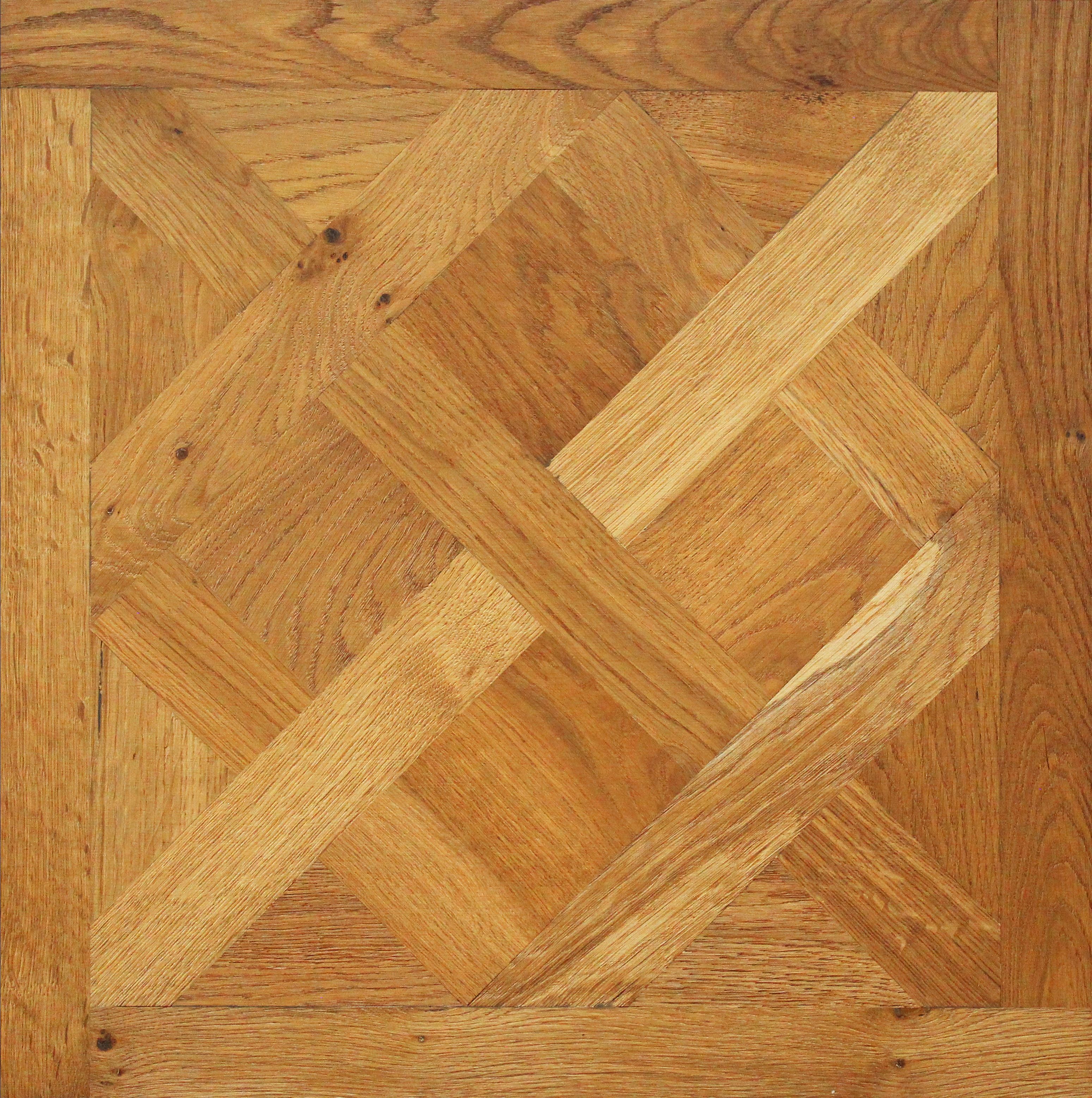 Smoked Natural Oak Parquet Bordered Versailles Panels SPE2008