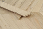 Oak Brushed Unfinished Chevron Engineered Flooring 600x90x18/4mm SSR1811
