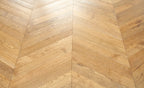 Gunstock Oak Parquet Chevron Wood Flooring SSR1803