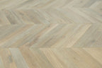 European Oak Smoked Grey Chevron Wood Flooring SSR1805