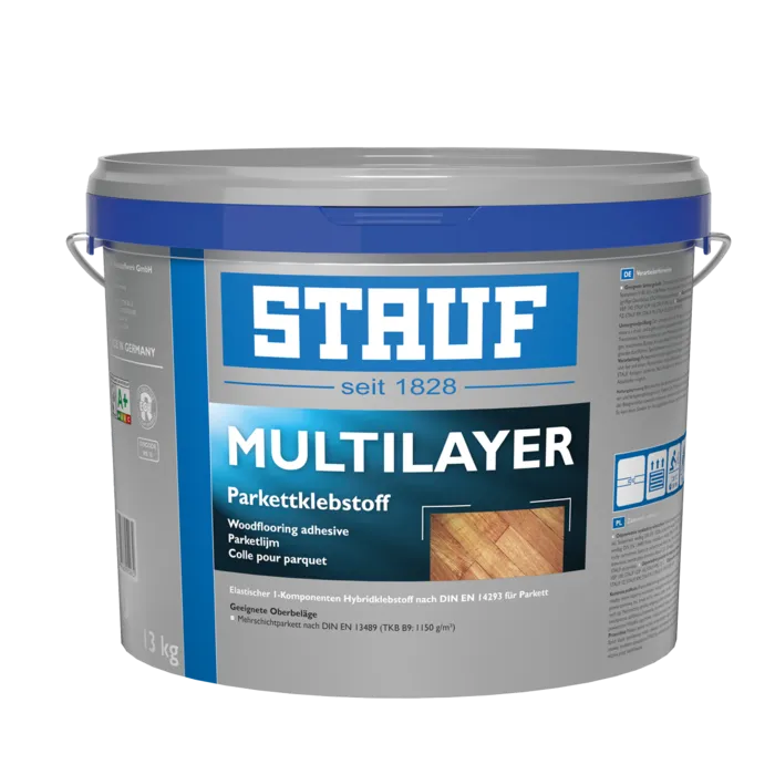 13kg Stauf Multilayer MS Polymer Flexible Wood Flooring Adhesive SAC017