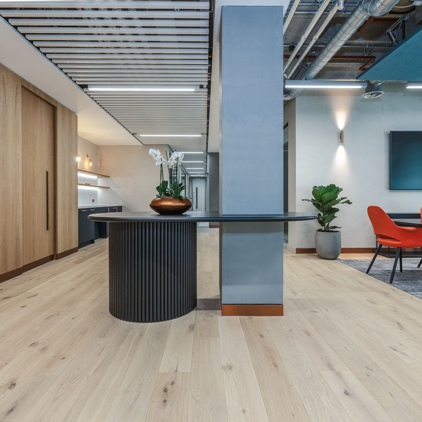 Brushed White UV Oiled Oak 5G Click Engineered Flooring SEO1420C