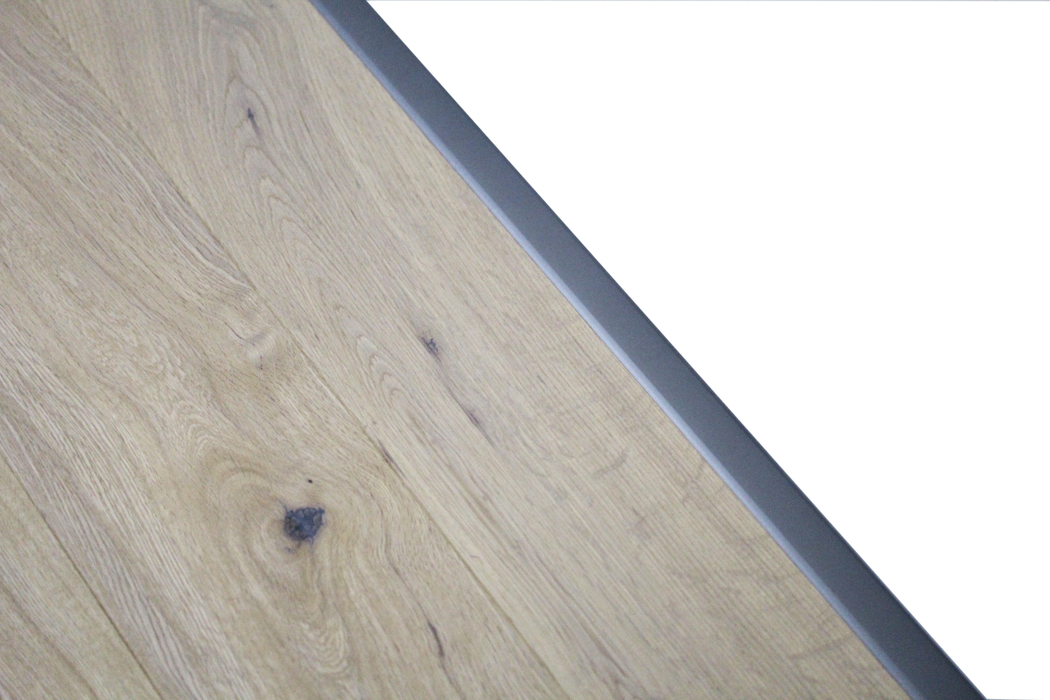 Grey Aluminium Ending Profile 2.7m x 20mm x 8mm SAC008