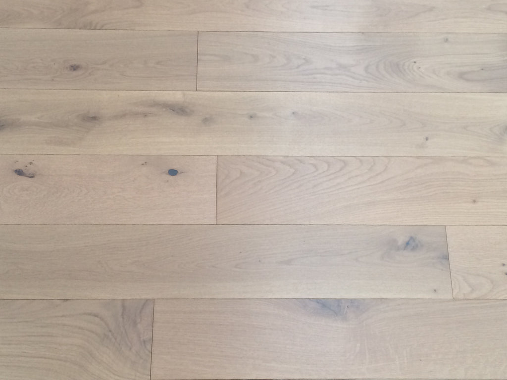 Light Grey Solid Oak Wood Flooring SMO1801
