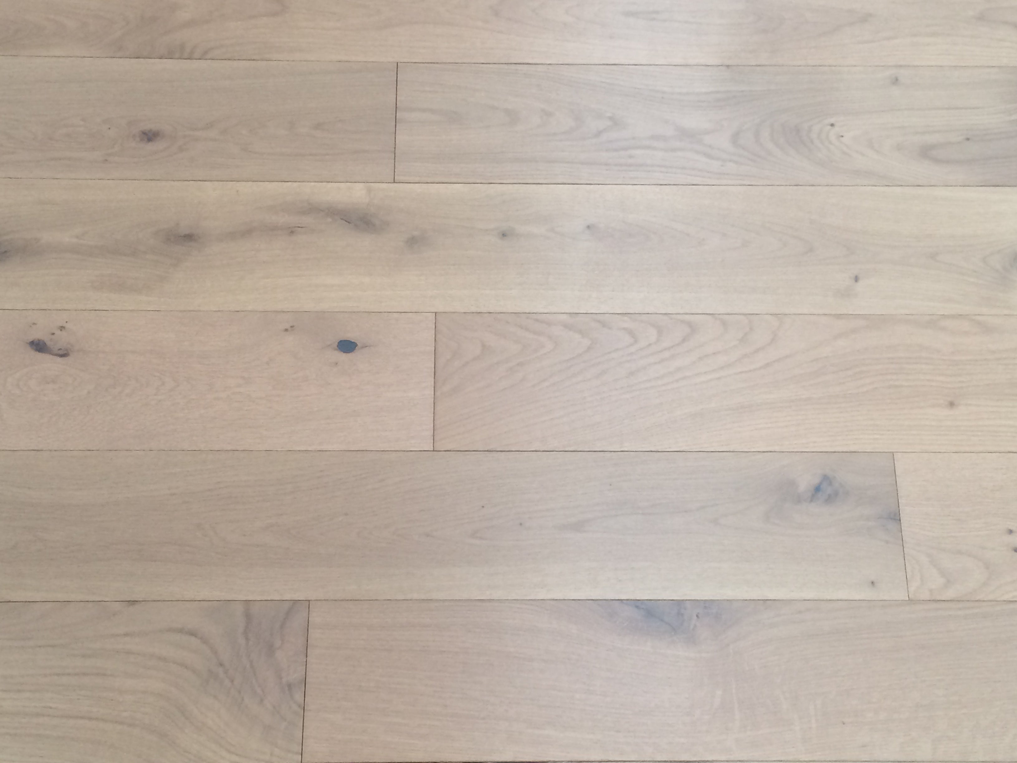 Light Grey Solid Oak Wood Flooring SMO1801