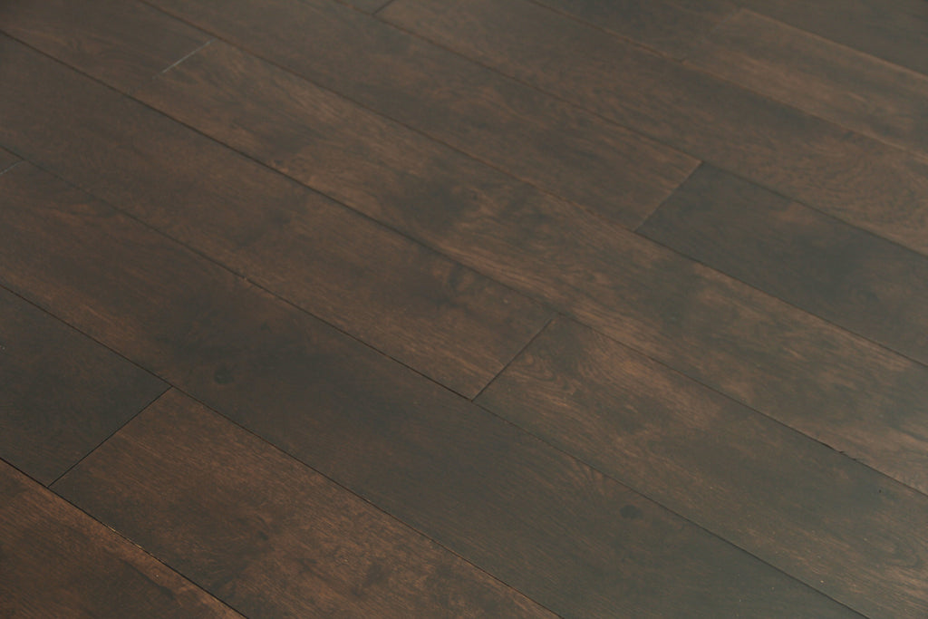 Black Coffee Solid Oak Wood Flooring SMO1803