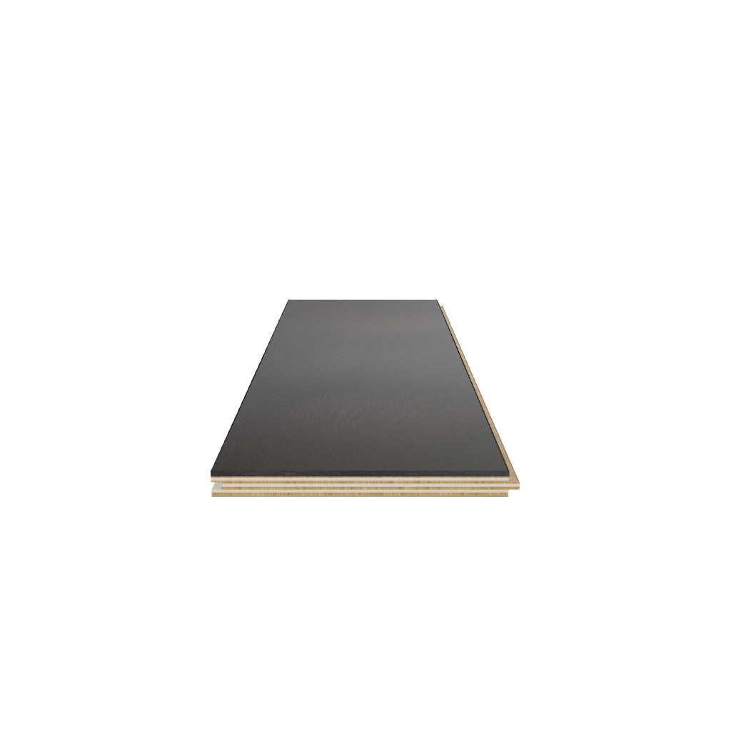 Brushed Ebony Stained Lacquered Oak Engineered Flooring SEO1518